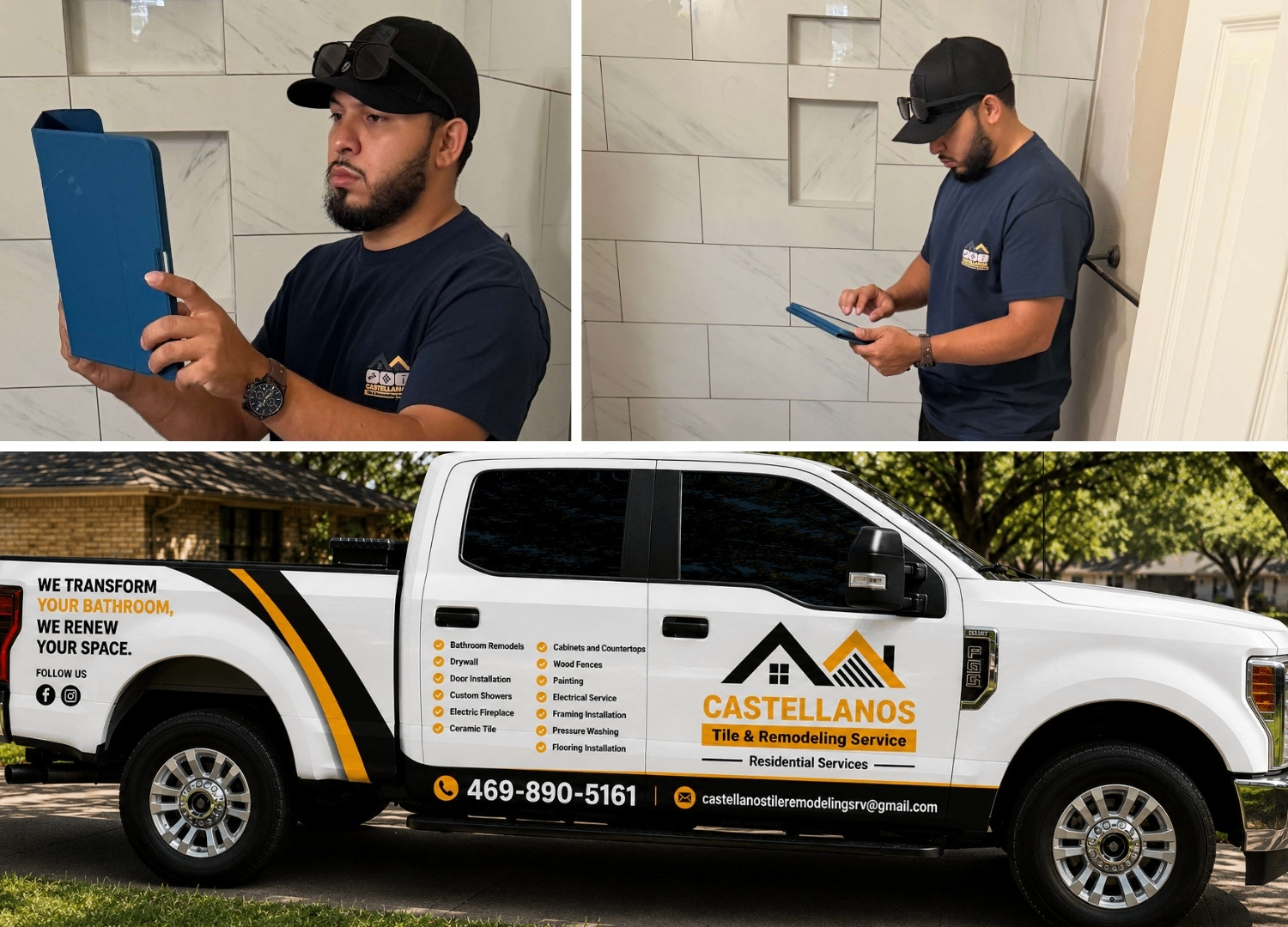 Marlon from Castellanos Tile and Remodeling Services